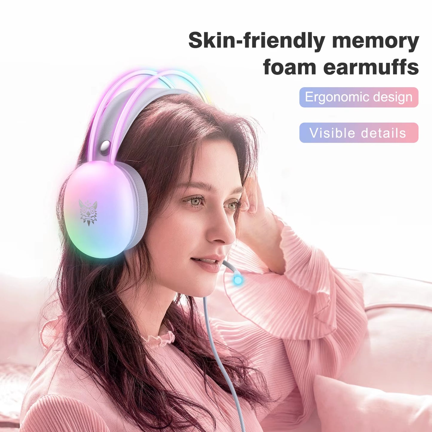 ๐ง๐ฎ Gaming Headset + RGB Mouse Esports Combo โ Full RGB Light Design, Noise-Cancelling Mic, Ergonomic Build
